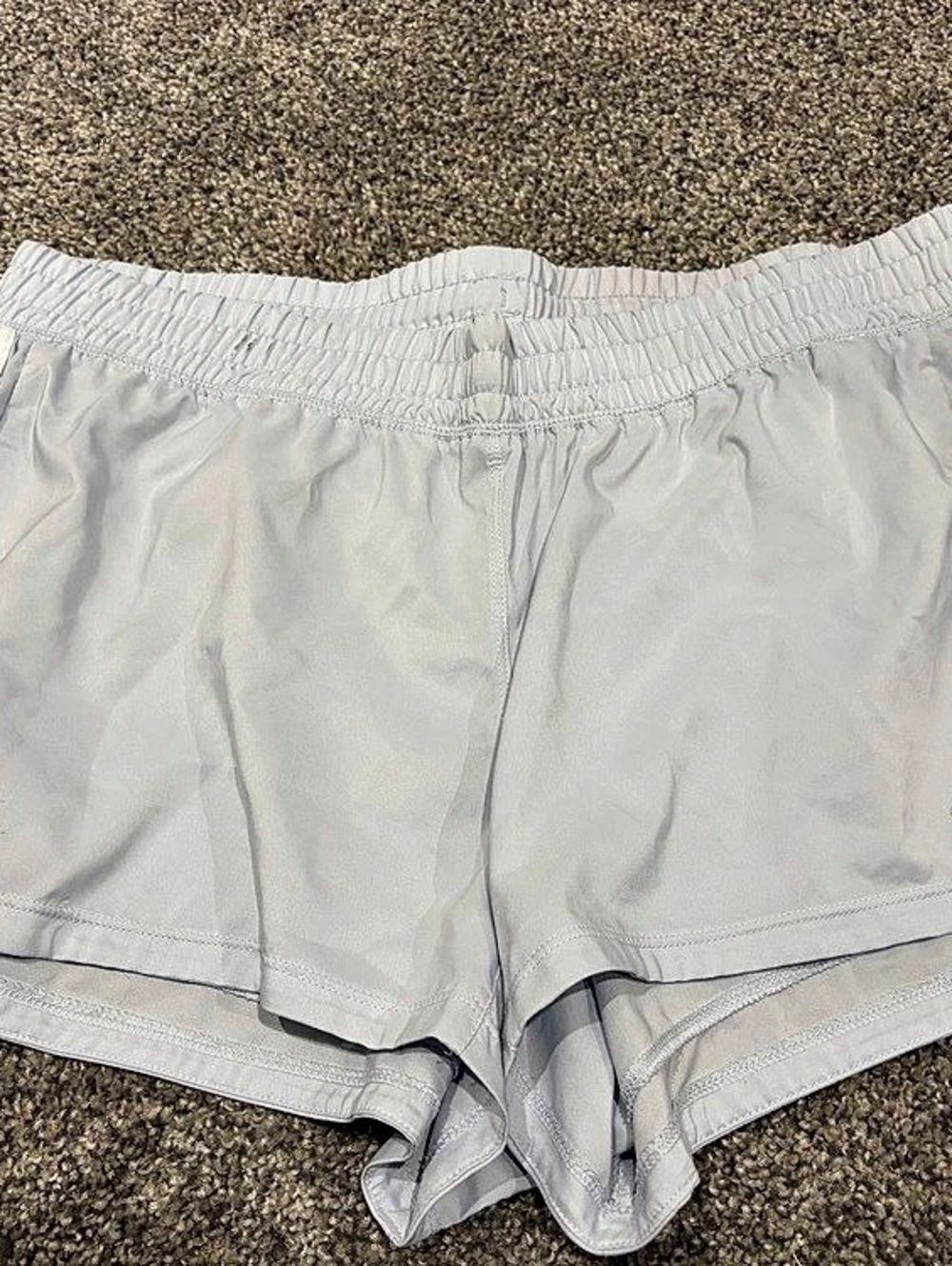 adidas Pacer 3-Stripes Woven Shorts Athletic Shorts light blue & White Large